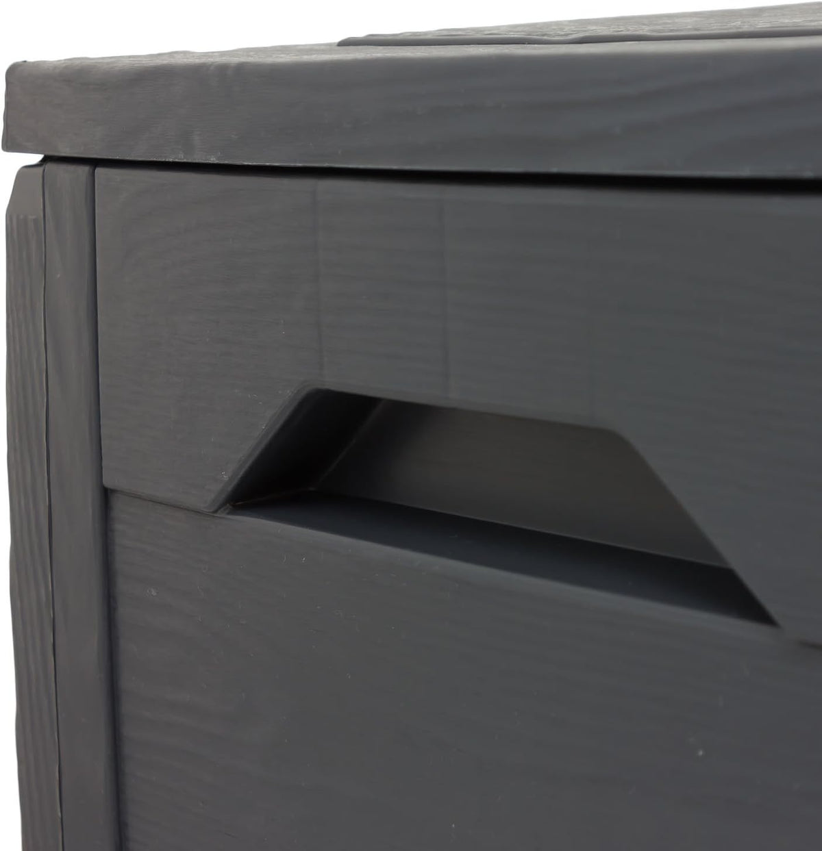 Keter Chalet-Jardin 12 Hollywood Garden Storage Chest Charcoal Grey 270 L