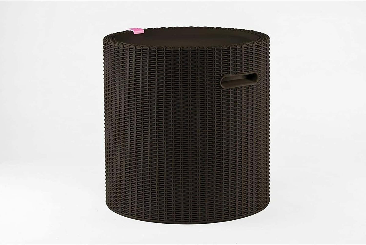 Keter, Cool Stool Garden Cooler Table, Brown, Capacity 39 Litres