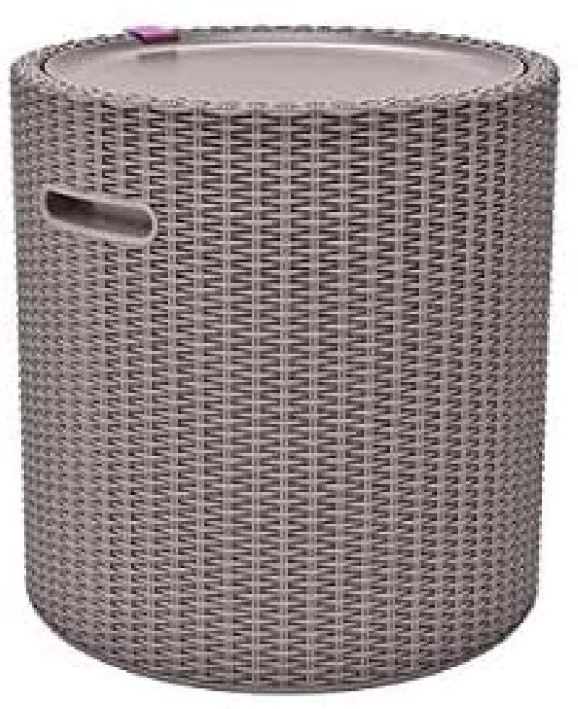 Keter, Cool Stool Garden Cooler Table, Brown, Capacity 39 Litres