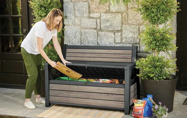 60G Storage Bench Signature Collection - Ashwood Brown
