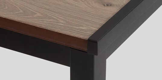 Signature Porto 6 Seater Dining Table - Ashwood Brown